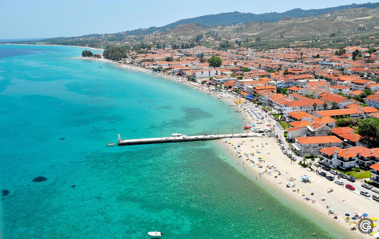 Luxury 2Br Apartment 50M From Beach Pefkochori Eksteriør billede